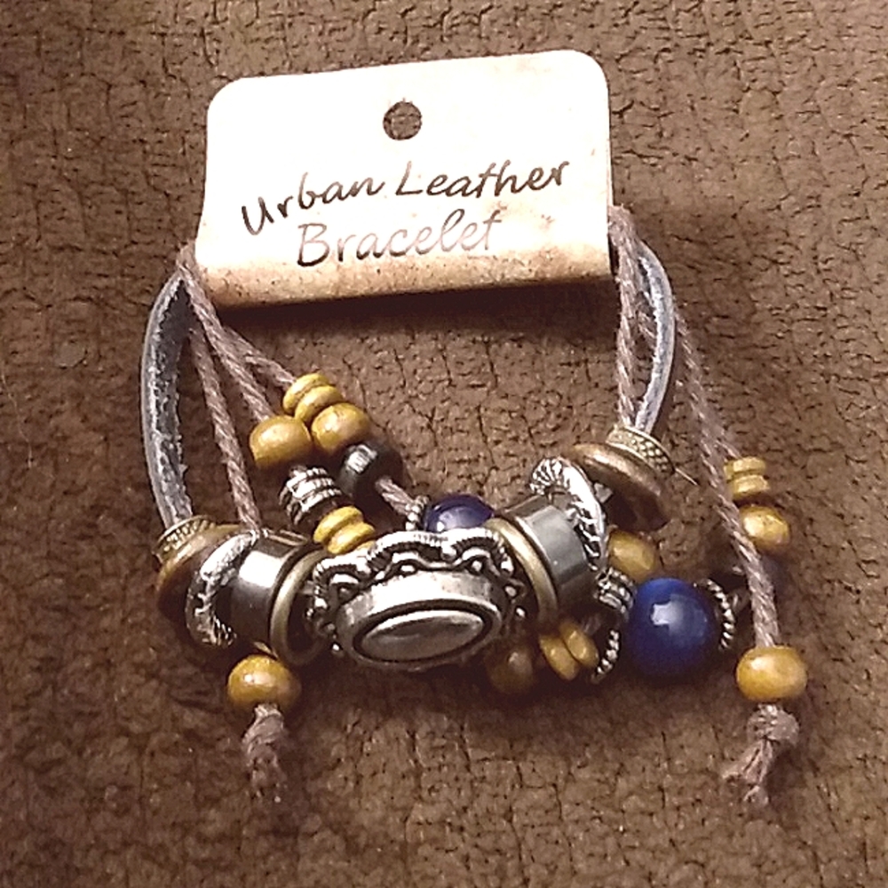 Urban Leather Bracelet Hippie Boho Wrap